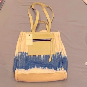 Lucky Brand canvas tote